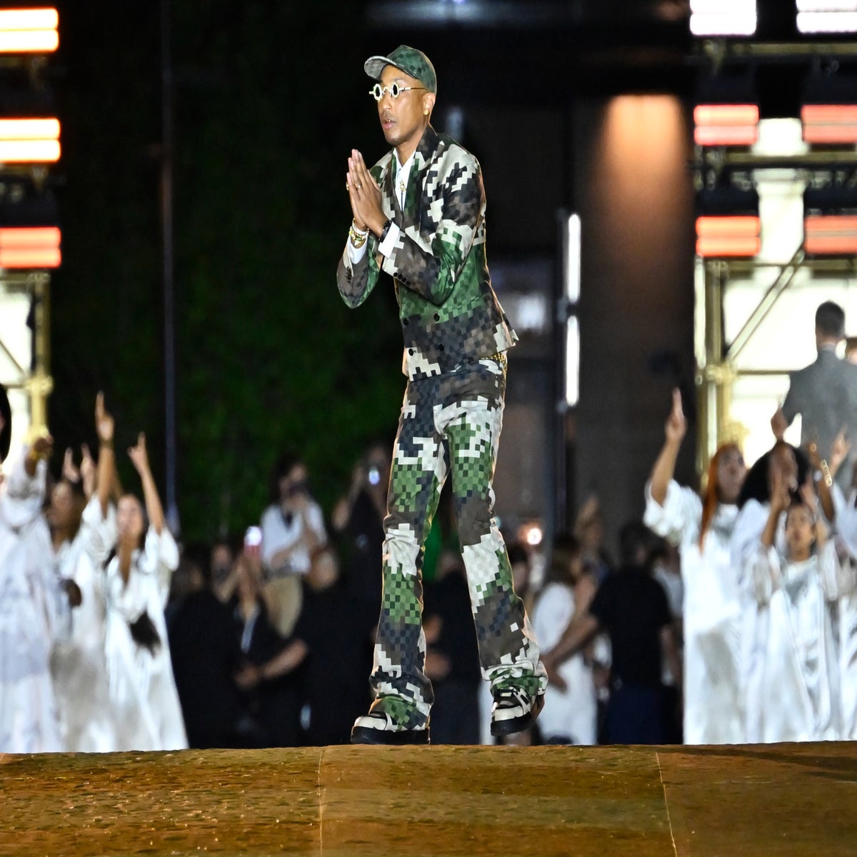 Pharrell Williams makes Louis Vuitton debut