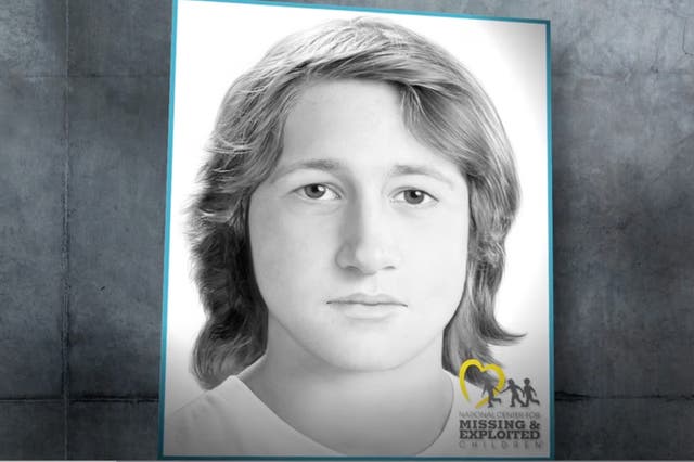 <p>A new image of the ‘Candy Man’ serial killer’s last unidentified victim has been released by the National Center for Missing & Exploited Children (NCMEC)</p>