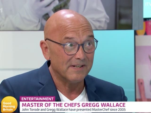 <p>Gregg Wallace on ‘Good Morning Britain’</p>