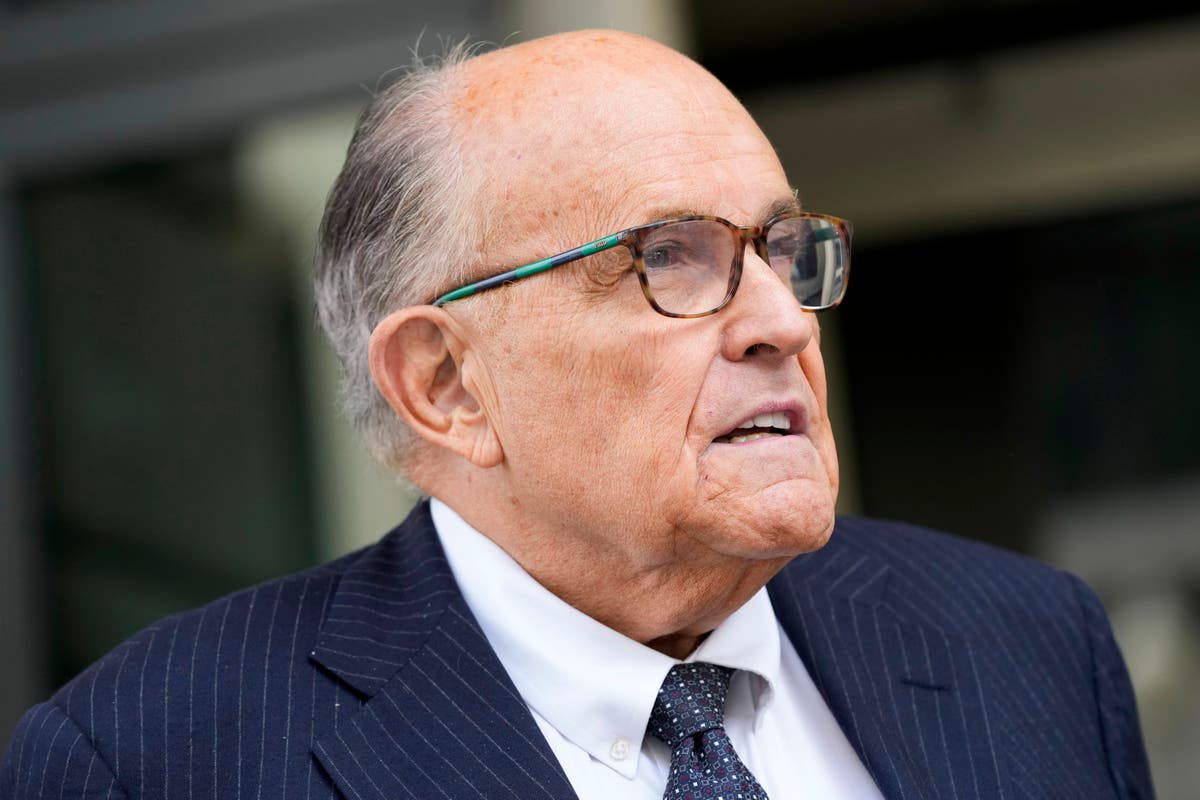 Giuliani is too &lsquo;busy&rsquo; to address Georgia indictment - after he reacted to it on livestream