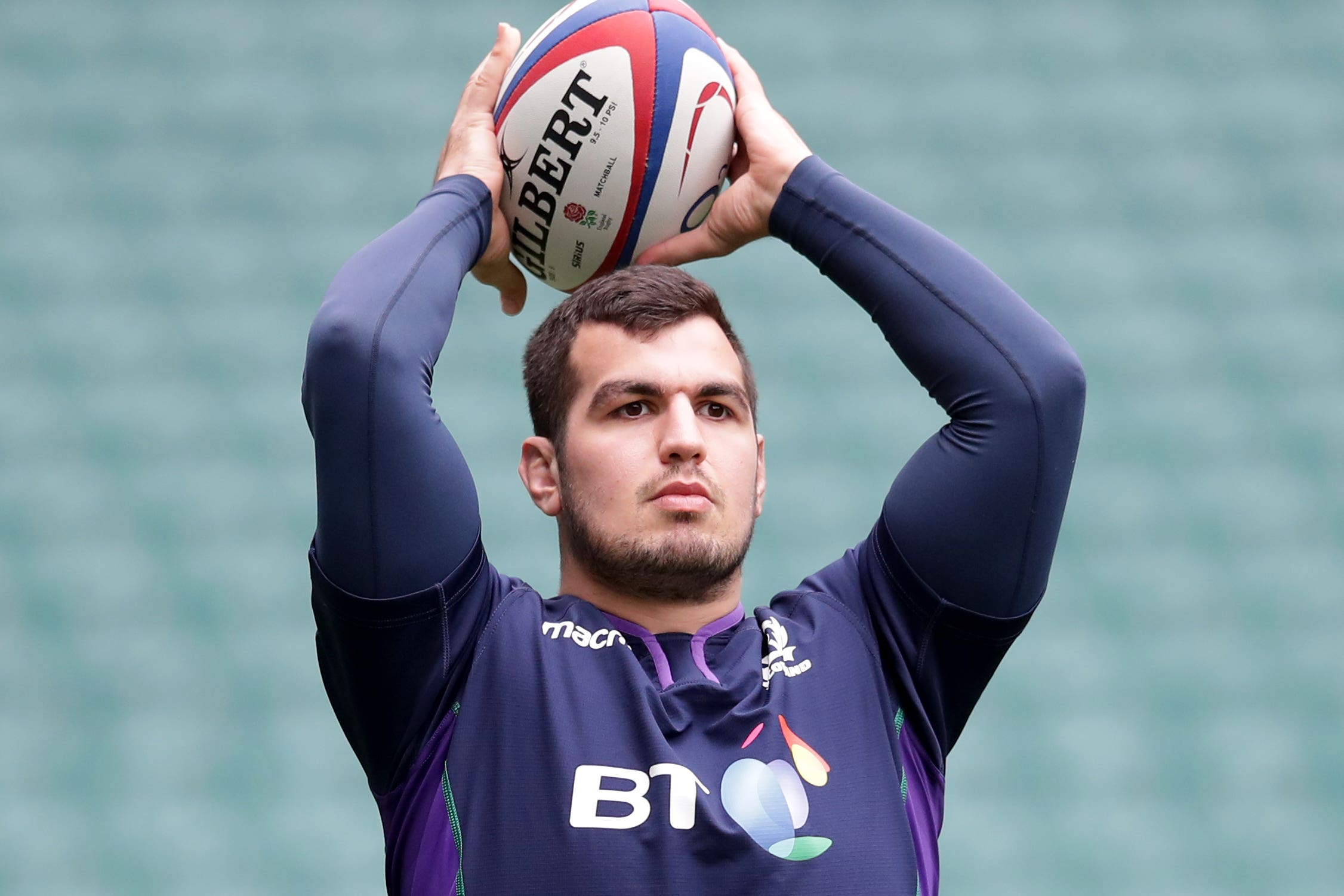 Stuart McInally has been left out of Scotland’s World Cup squad (Adam Davy/PA)