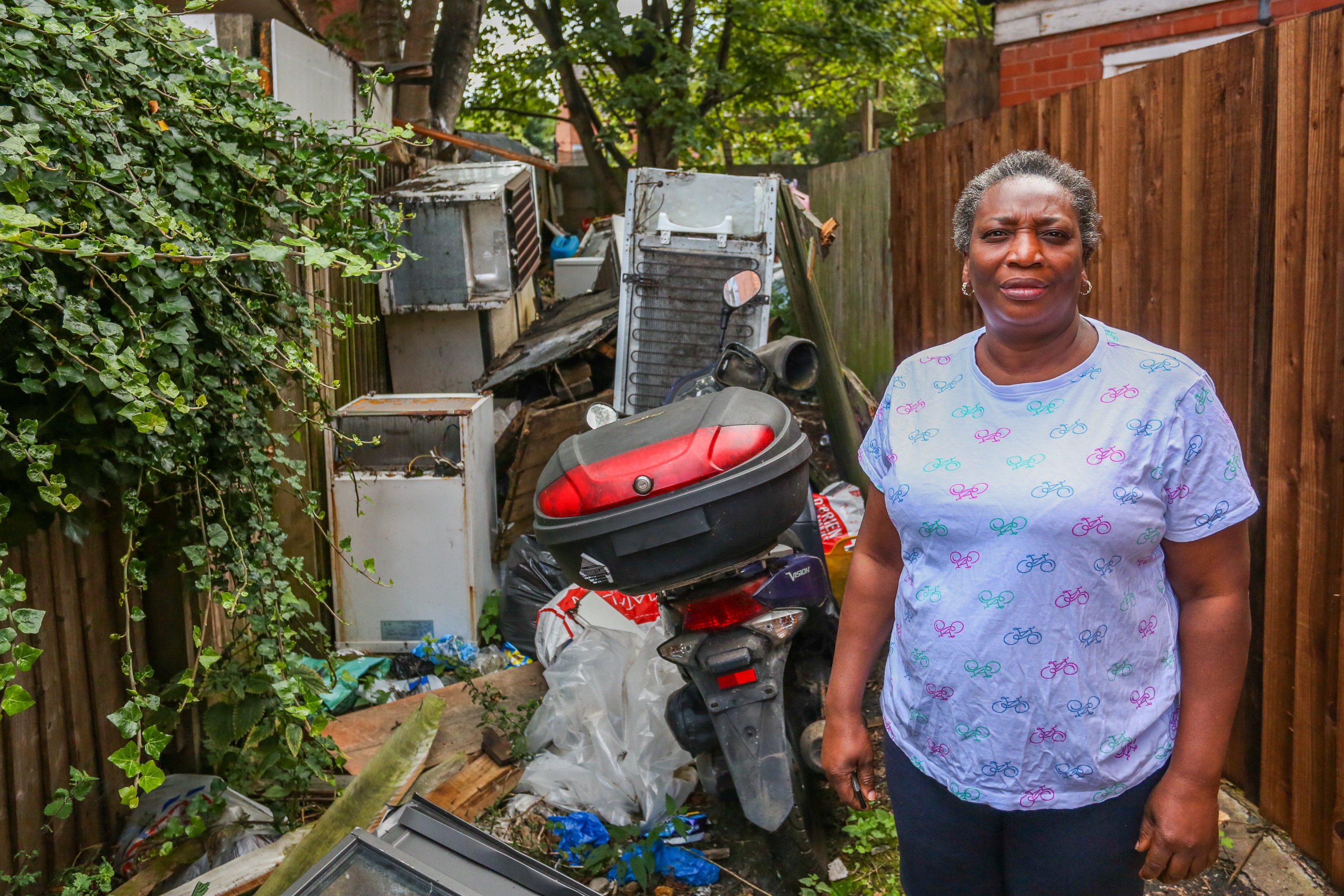 Resident Modupe Adejumo, 59 who is a Resident Support Worker