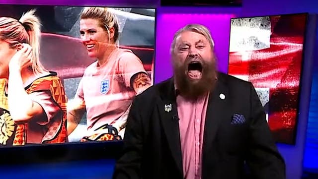 <p>Brian Blessed’s powerful version of Three Lions</p>