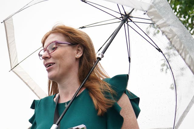 Deputy Labour leader Angela Rayner said the party was committed to a supportive process for people transitioning (Jacob King/PA)