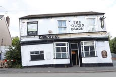 Step inside The Tilted Barrel, Britain’s new ‘wonkiest pub’ following Crooked House fire