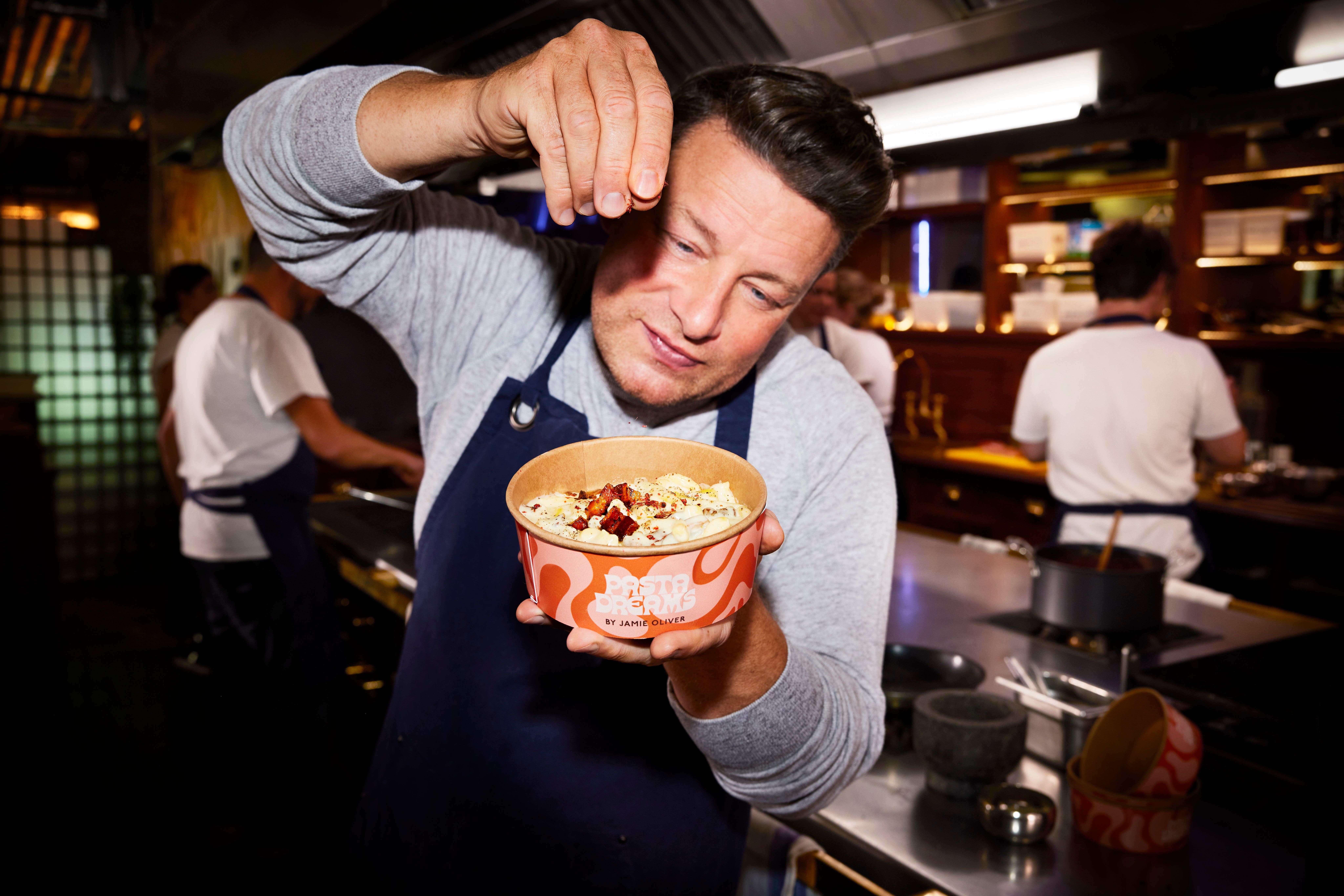 Jamie Oliver's businesses notch up higher profits after £1 Wonders