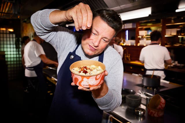 Jamie Oliver and his family have enjoyed a big payout after his businesses notched up higher profits last year (Taster/Jamie Oliver/PA)
