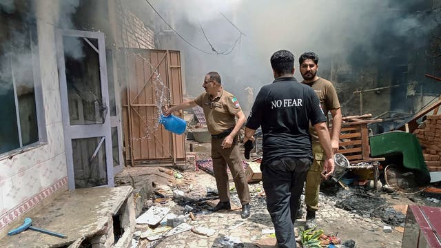 Pakistan Churches Attacked