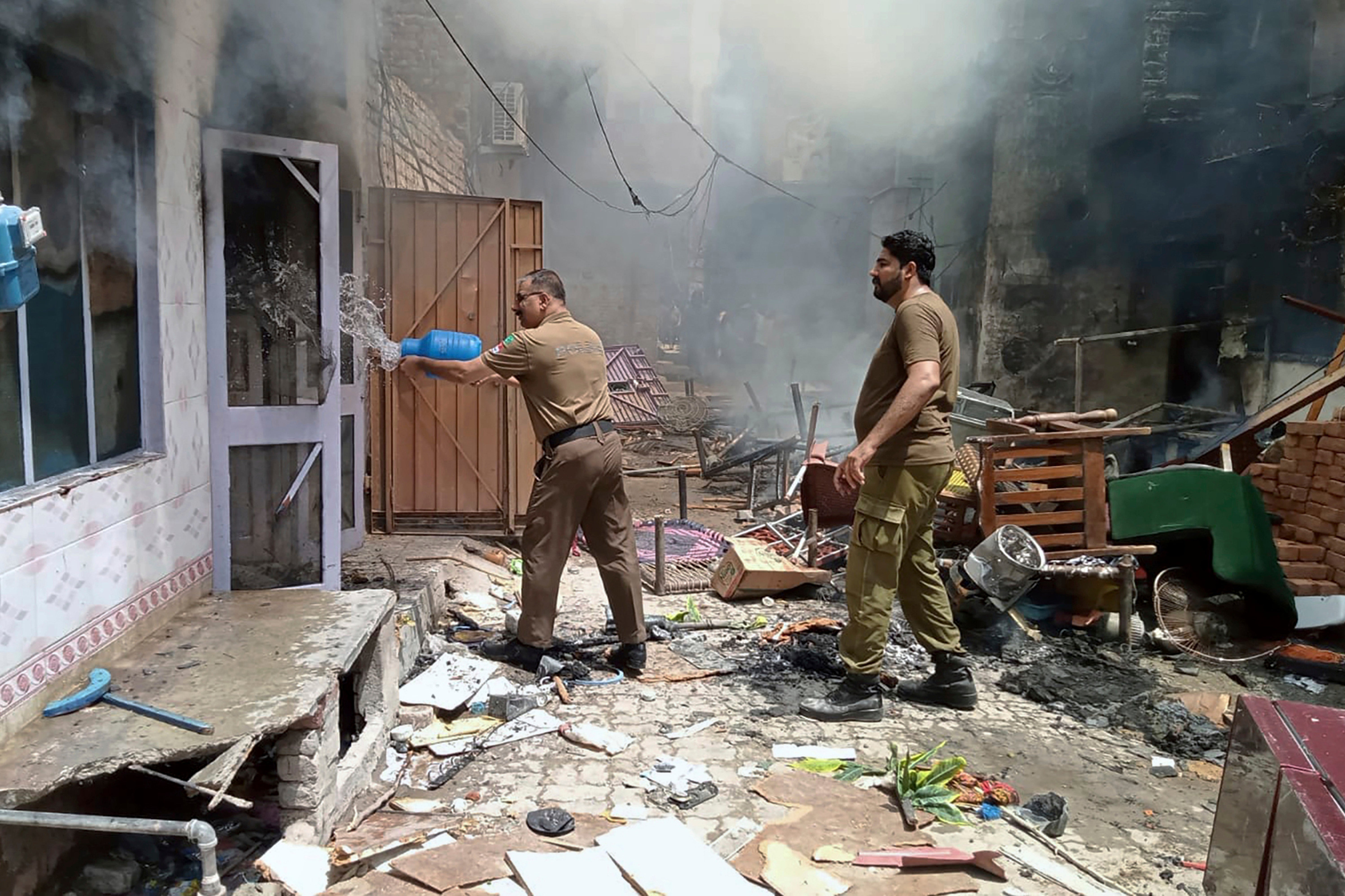 Pakistan Churches Attacked