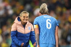 Australia vs England LIVE: Women’s World Cup result and reaction as brilliant Lionesses reach first final