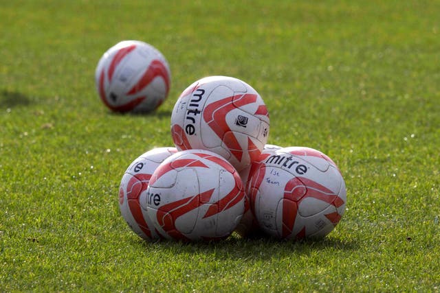 A non-league football match in Warwickshire was abandoned after players refused to resume following their goalkeeper allegedly being racially abused (Jeff Holmes/PA)