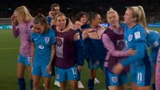 ‘So good’: Lionesses sing ‘Sweet Caroline’ in pitch celebration as they reach World Cup final
