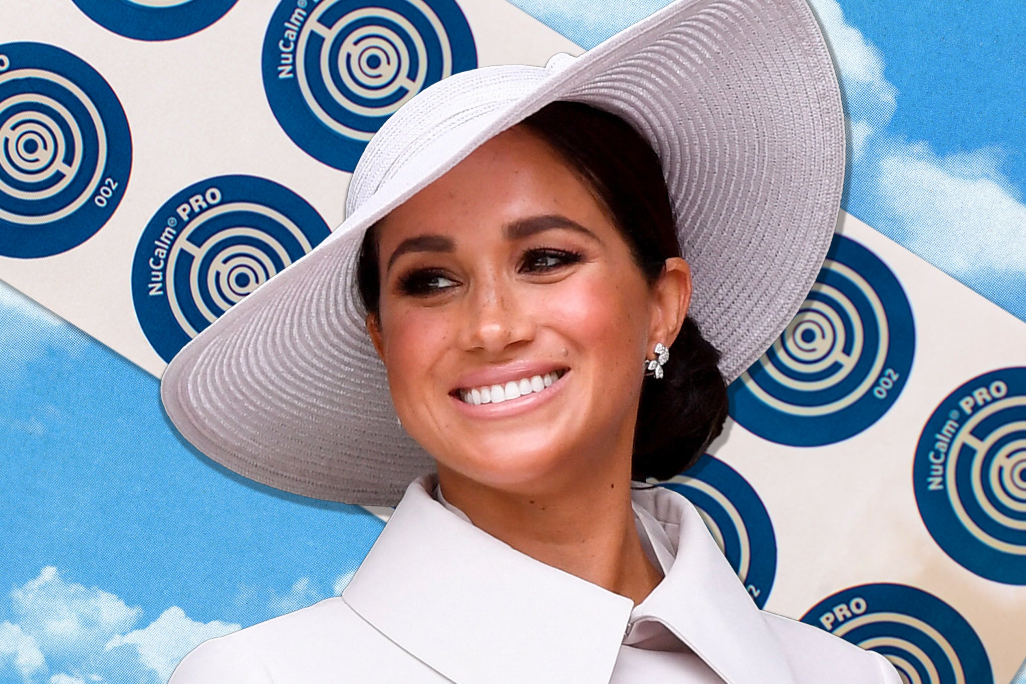 Meghan Markle, who has been spotted using products by NuCalm that purport to slow the beta frequencies of your brain