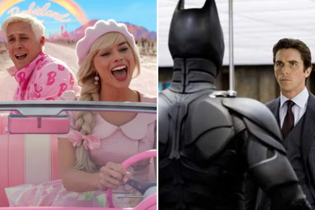 <p>‘Barbie’ and ‘The Dark Knight’</p>