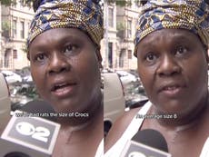 Woman goes viral for hilarious TV segment on NYC’s rodent problem: ‘Rats the size of size 8 Crocs’