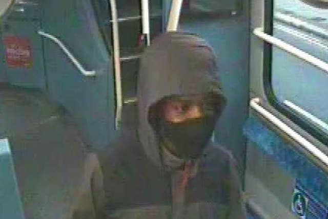 <p>Detectives have released new images of the suspect wanted after two men were stabbed in a homophobic attack in London</p>