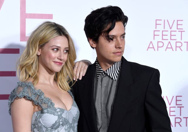 <p>Lili Reinhart and Cole Sprouse</p>