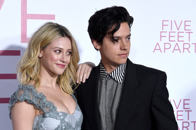<p>Lili Reinhart and Cole Sprouse</p>