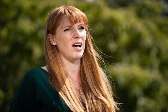Labour deputy leader Angela Rayner will set out how her party will support workers during a visit to Glasgow (James Manning/PA)