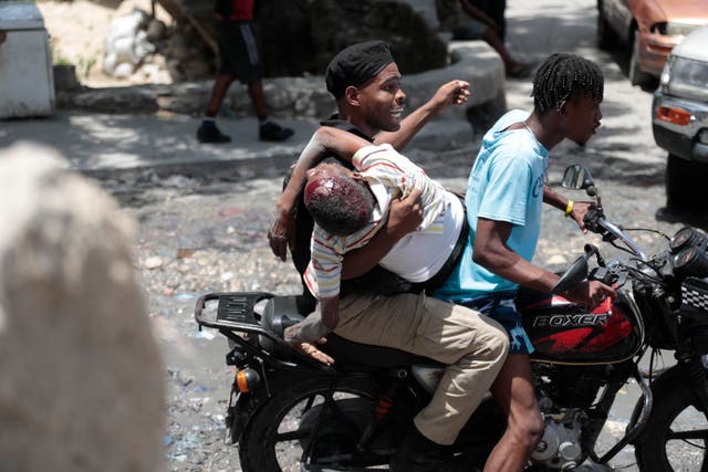 APTOPIX Haiti Gang Violence