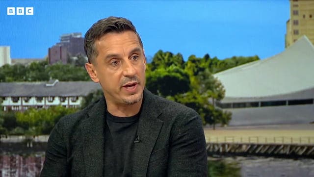 <p>Gary Neville slams ‘out of date’ A-levels</p>