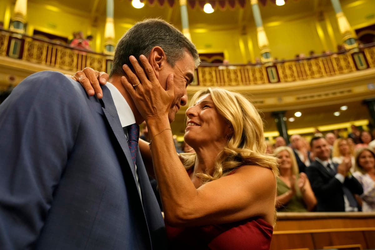 El parlamento español celebra una votación crucial que podría allanar el camino para otro gobierno de izquierda