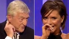 Watch: Michael Parkinson’s iconic ‘Golden Balls’ interview with David and Victoria Beckham