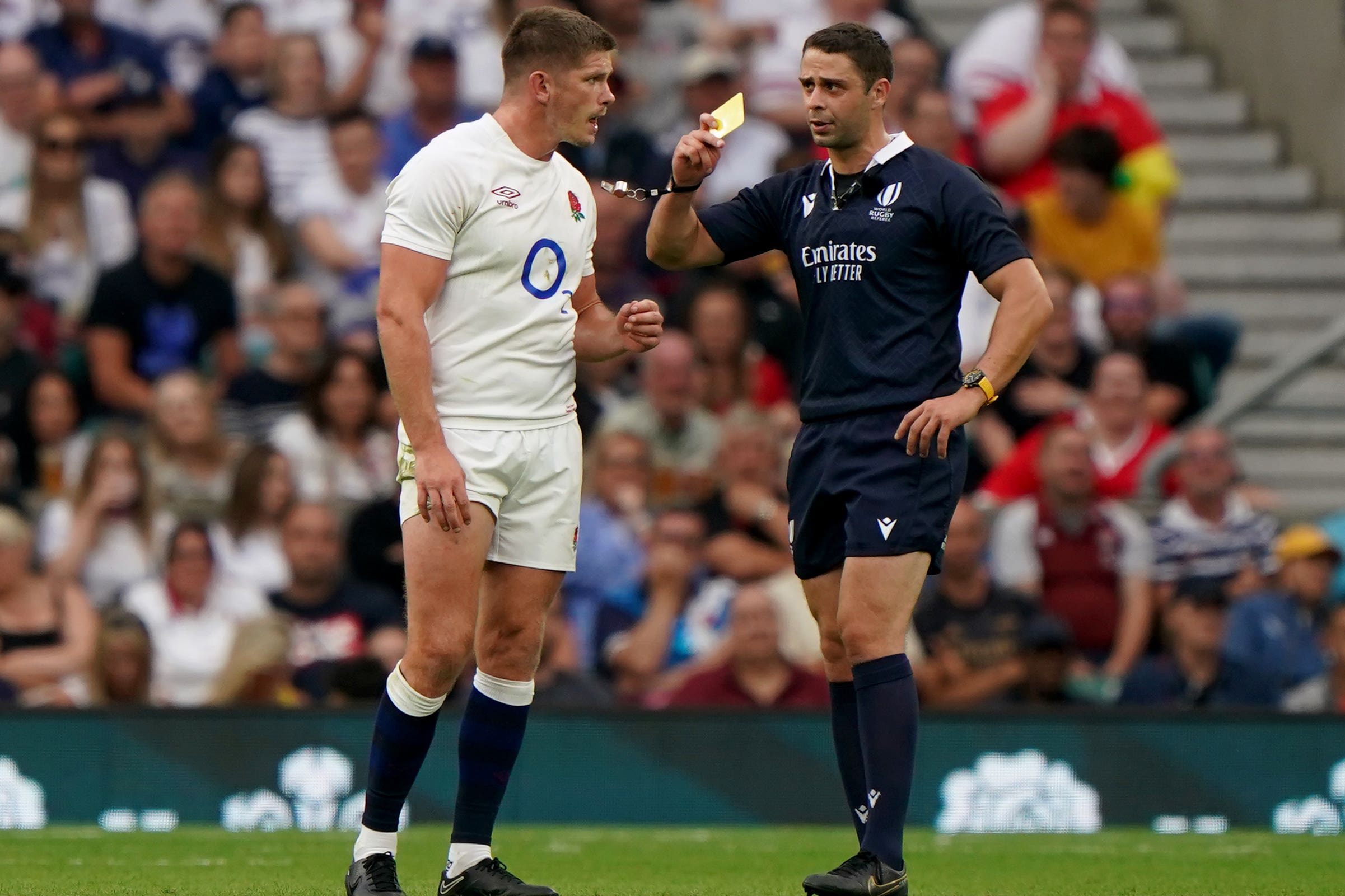 No return date set for Owen Farrell