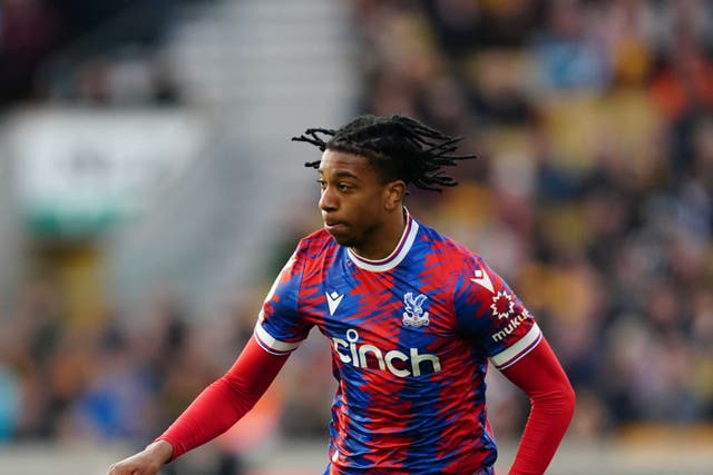 Crystal Palace’s Michael Olise has agreed a new contract at Selhurst Park (David Davies/PA)