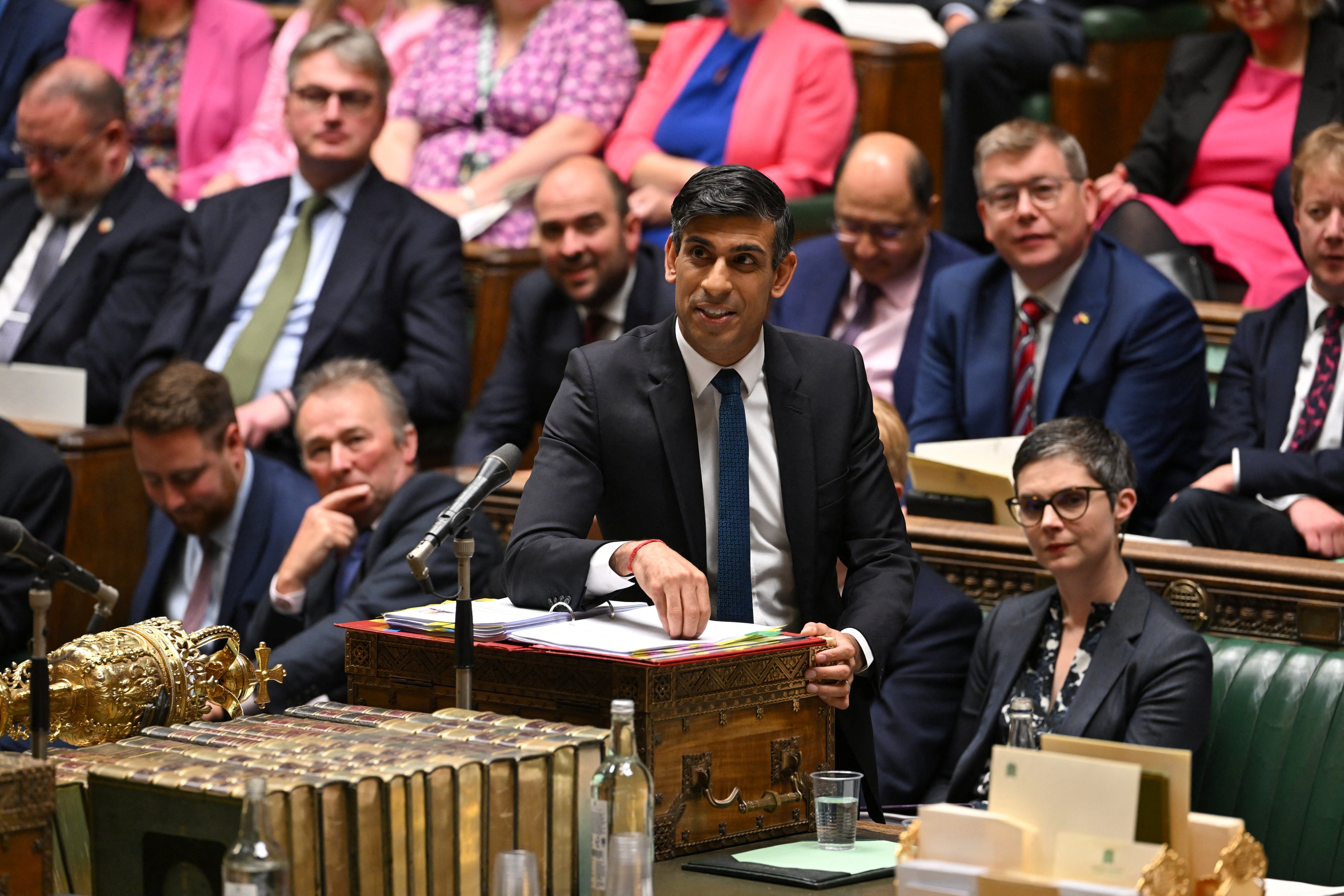 Watch As Rishi Sunak Faces Keir Starmer At PMQs Amid…