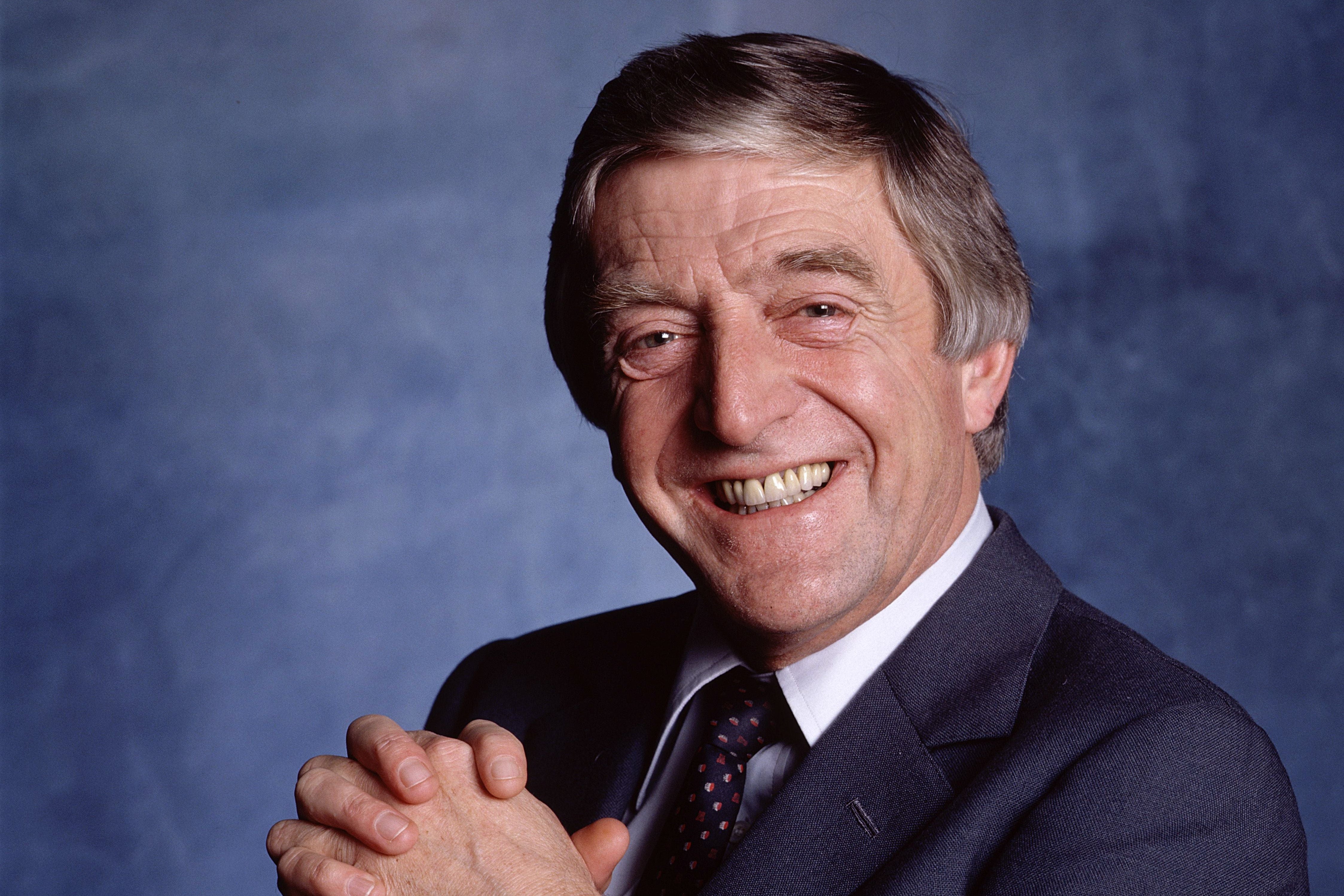 The British chat show legend Michael Parkinson, who has died at the age of 88
