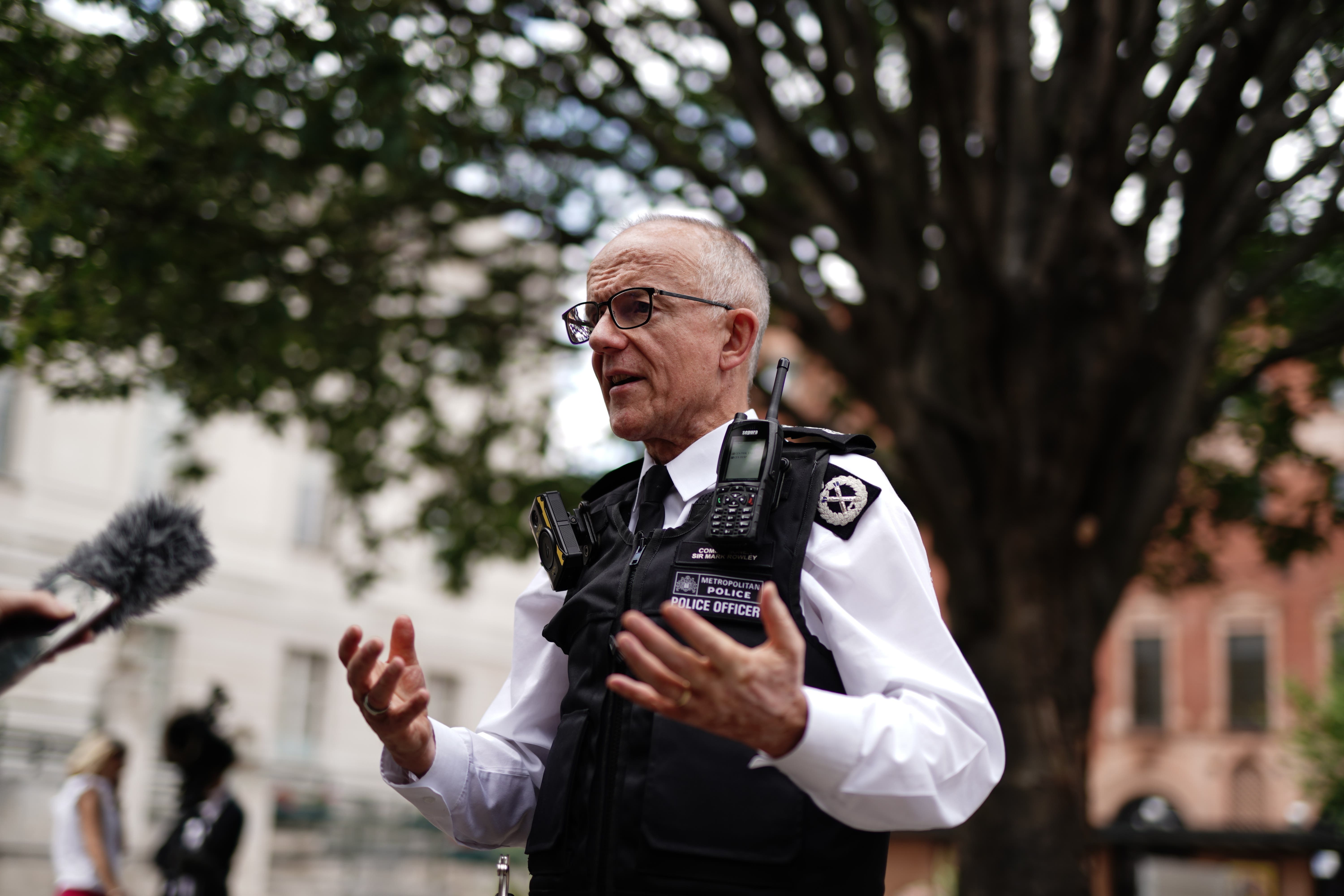 Metropolitan Police commissioner Mark Rowley has previously pleaded with ministers to give him the powers to effect a clean-up