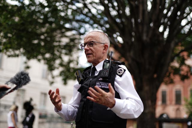 <p>Metropolitan Police commissioner Mark Rowley has previously pleaded with ministers to give him the powers to effect a clean-up</p>