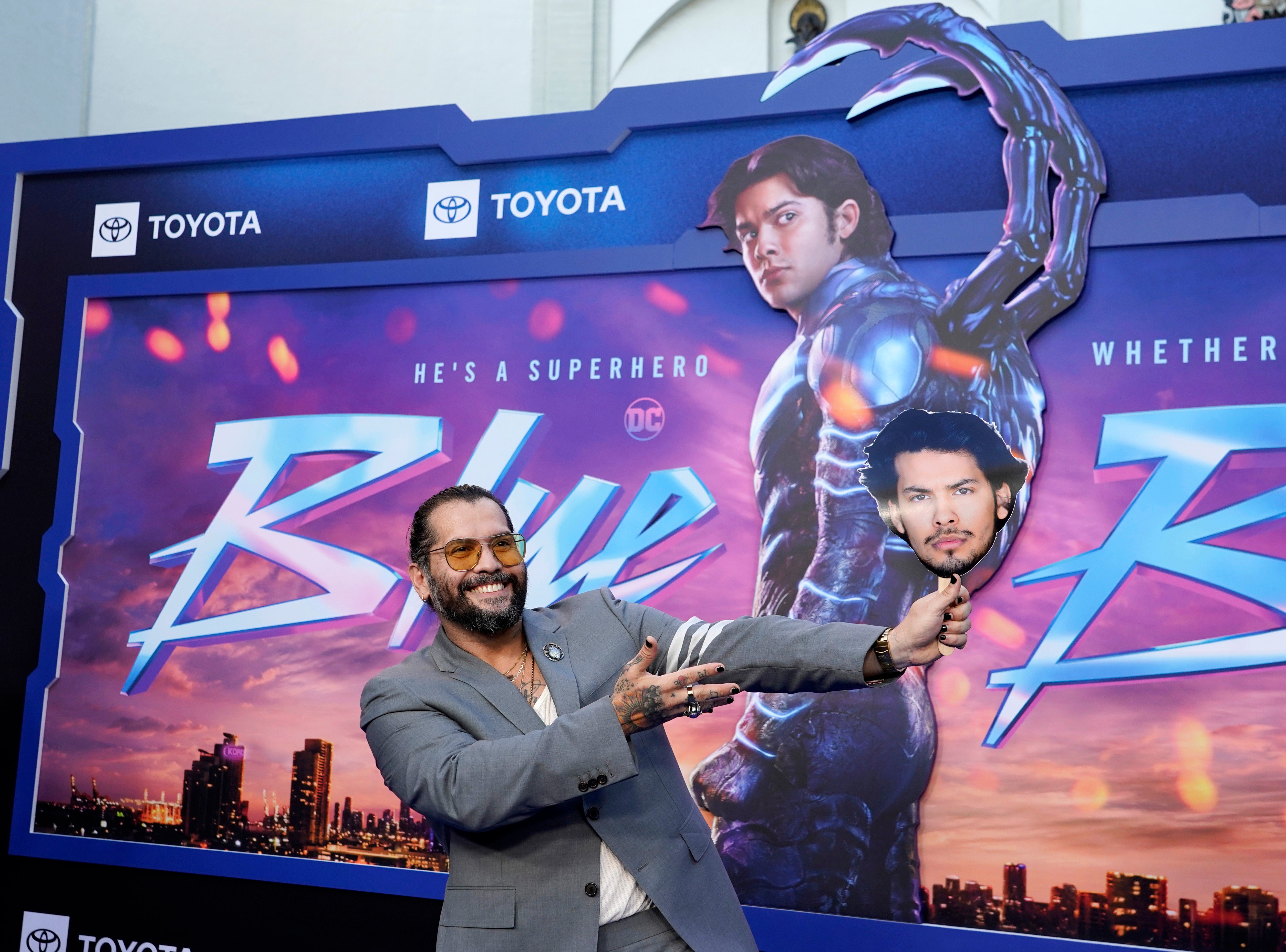 <p>LA Screening of "Blue Beetle"</p>