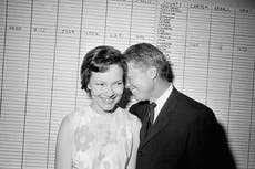 Rosalynn Carter marks 96th birthday at home with the former president, butterflies and ice cream