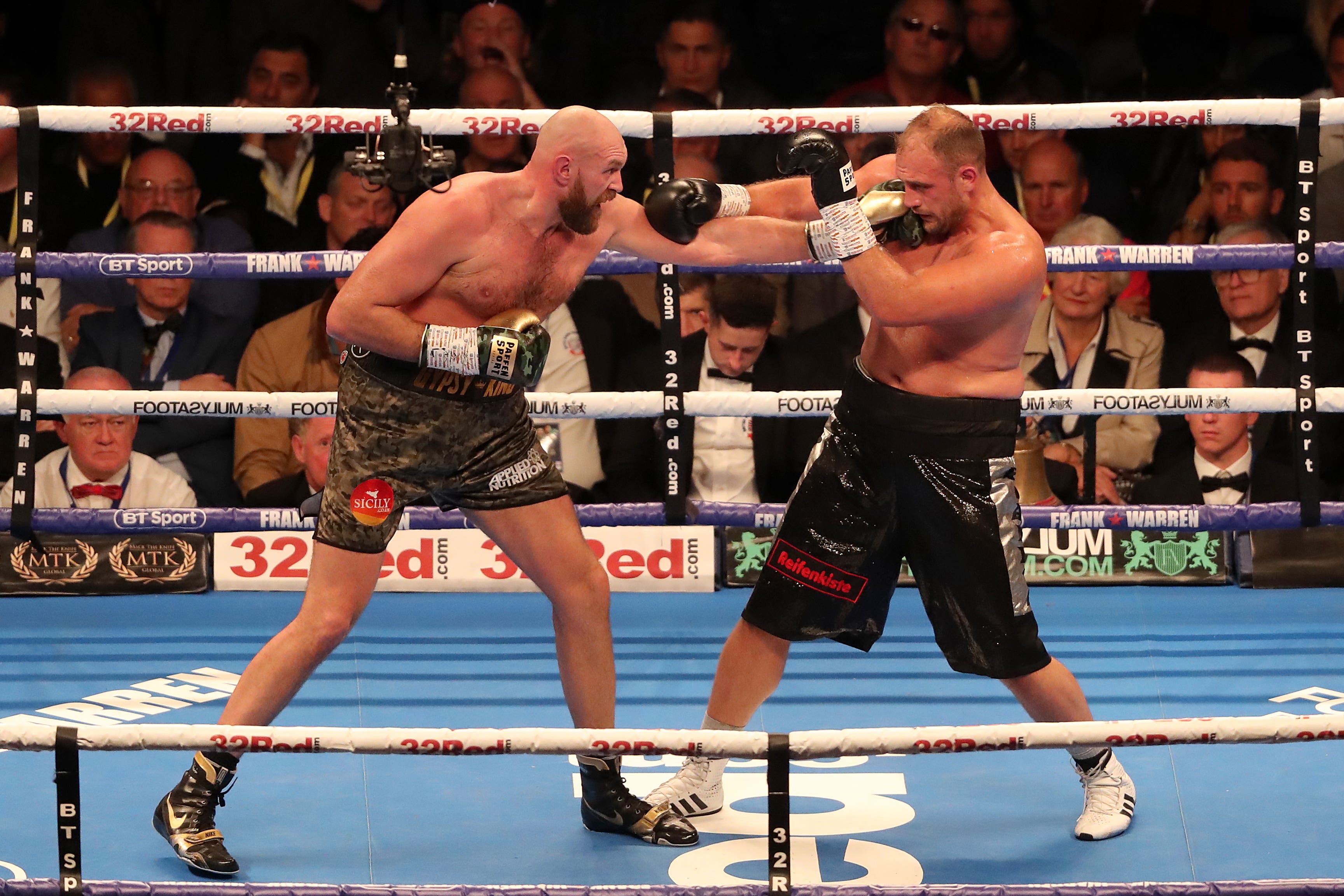 On this day in 2018 Tyson Fury defeats Francesco Pianeta on points in Belfast The Independent