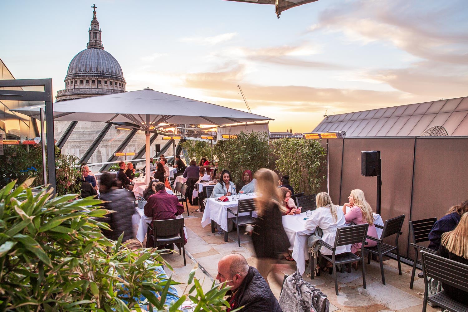 Nothing quite says summer in London like the Madison terrace that overlooks St Paul’s