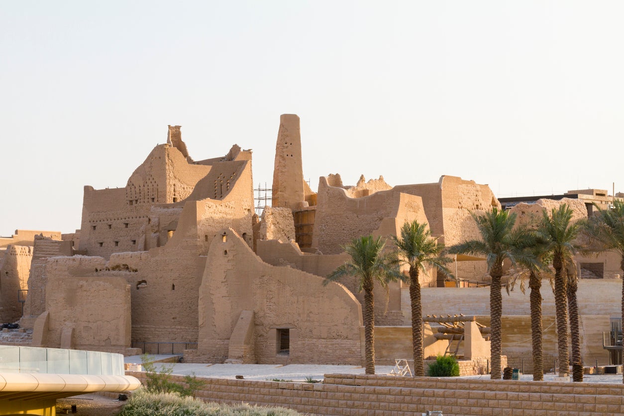 Diriyah served as the capital between 1727 and 1818