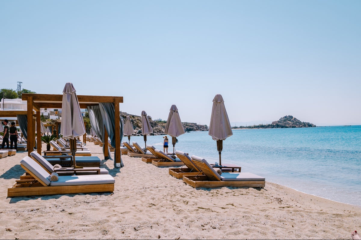 Man, 82, dies after ‘chaotic’ brawl with 76 year-old over sun lounger on Greek beach
