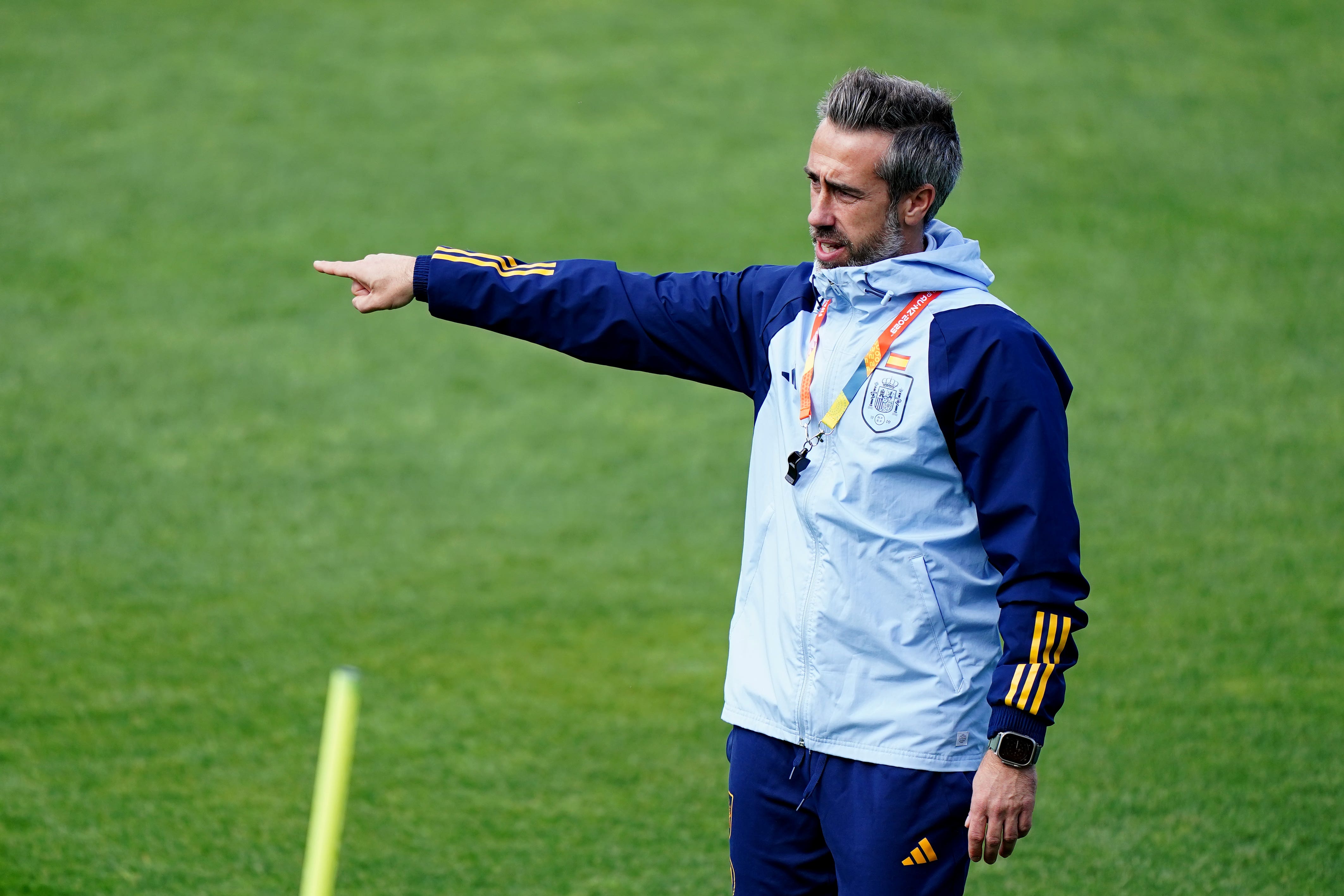 Jorge Vilda has led Spain to the World Cup final less than a year after 15 players staged a mutiny over their treatment (Zac Goodwin/PA).