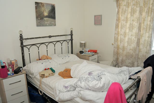 Lucy Letby’s bedroom at Westbourne Road, Chester (Cheshire Constabulary/CPS/PA)