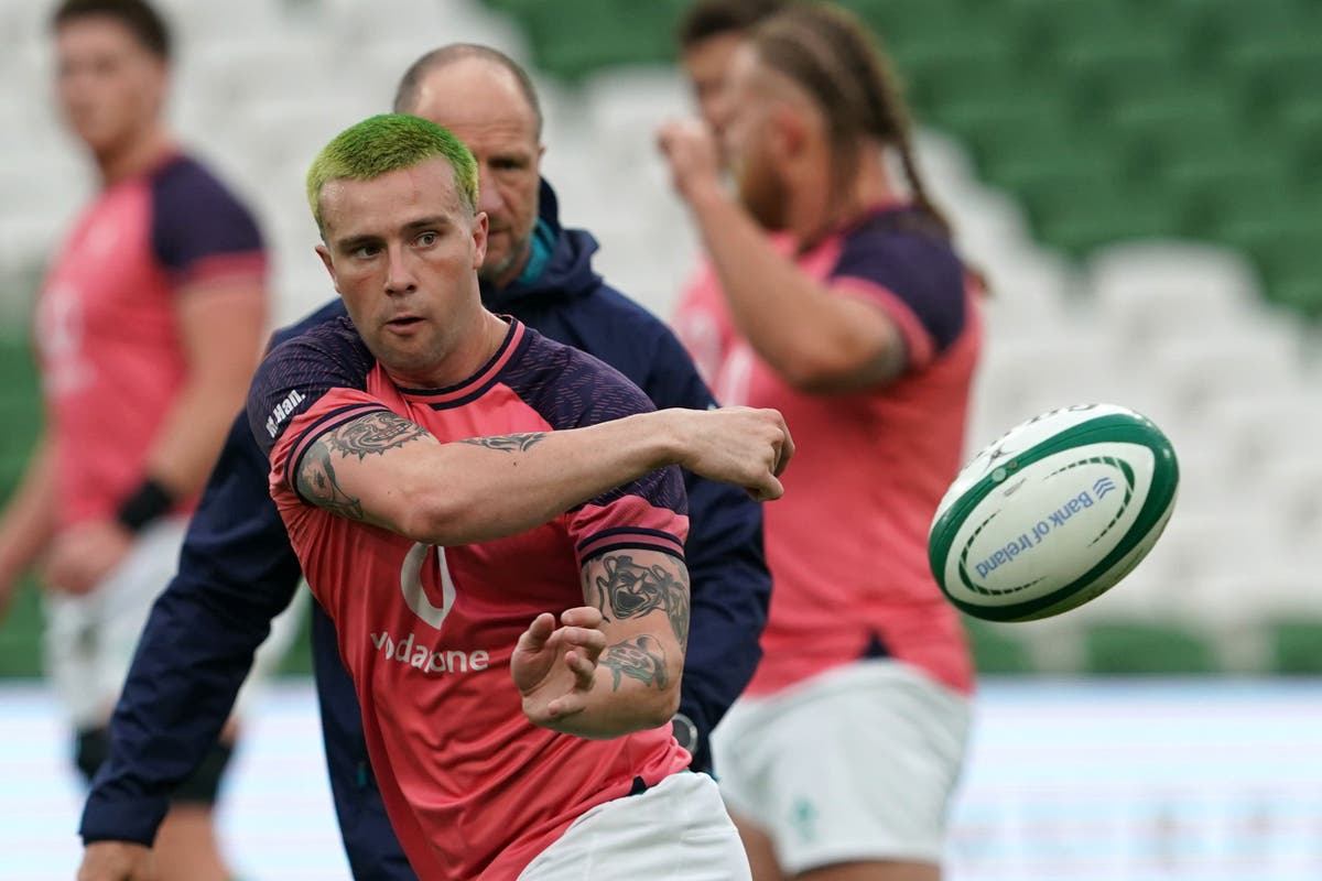 Mack Hansen has Keith Earls&rsquo; initials shaved in green hair ahead of milestone