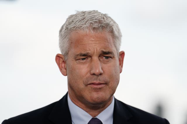 Health Secretary Steve Barclay expressed his ‘deepest sympathy to all the parents and families impacted by this horrendous case’ (Jordan Pettitt/PA)