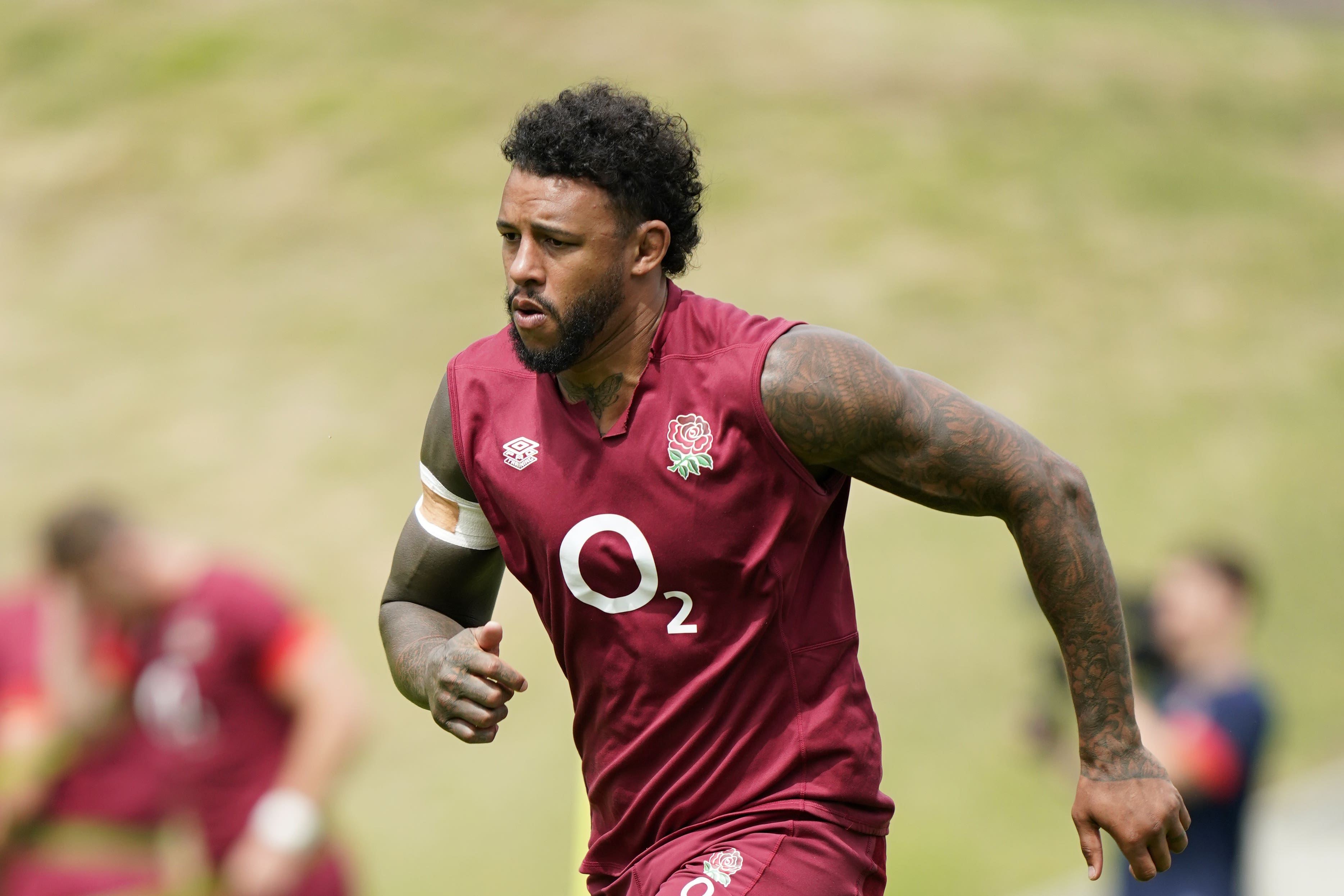 Courtney Lawes is wary of over-using the anger surrounding the treament of Owen Farrell for a World Cup warm-up match