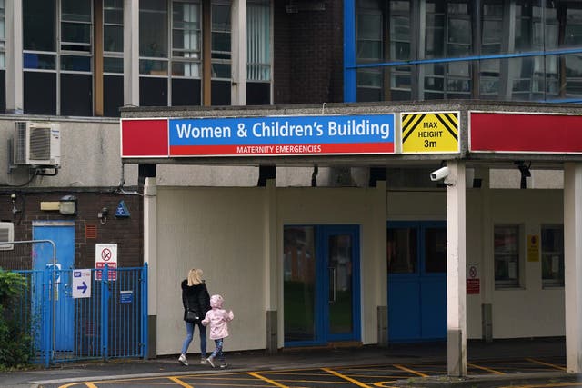 A mother said she complained to senior staff on the ward about Lucy Letby (Jacob King/PA)