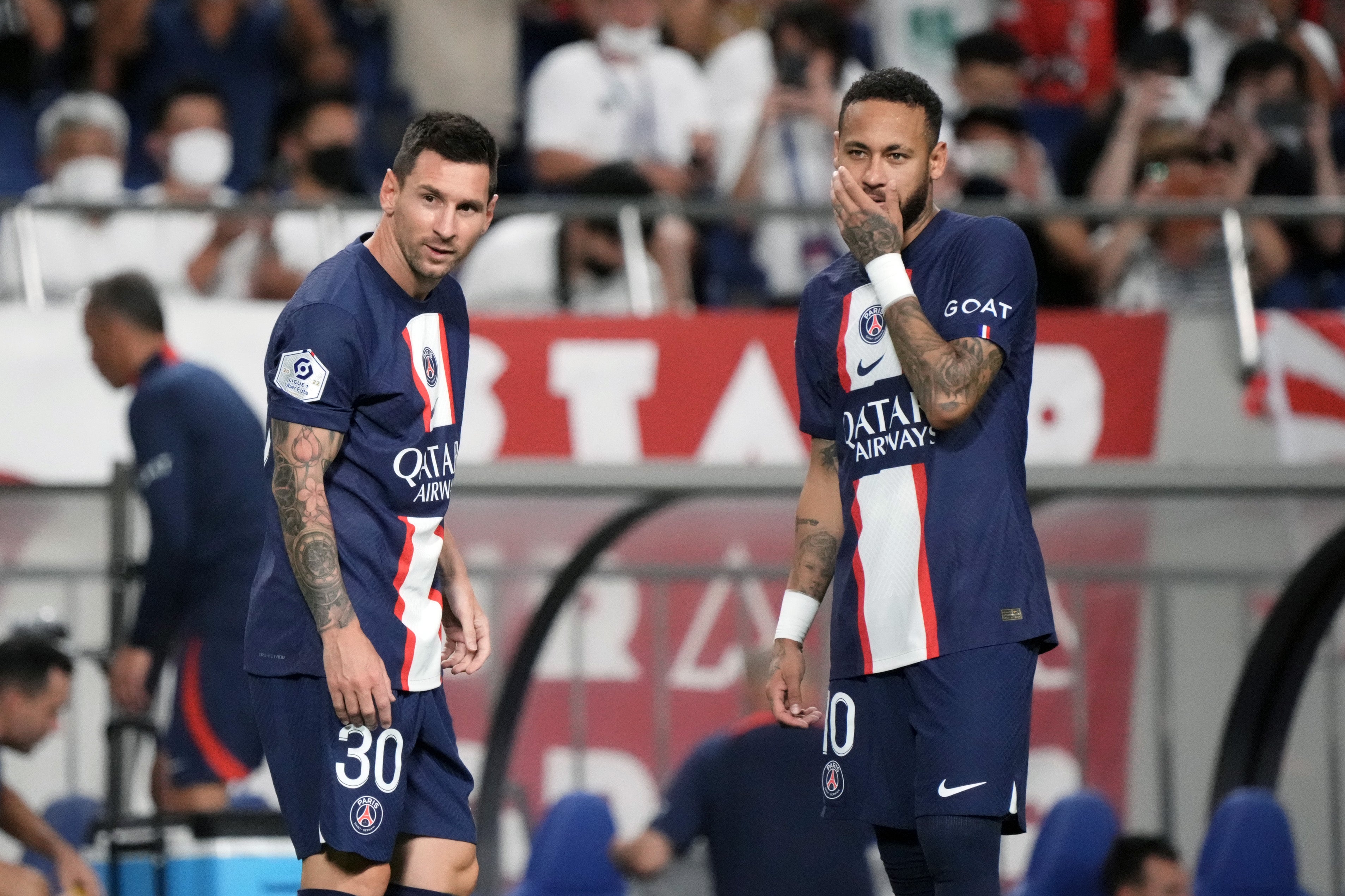 Messi and Neymar reunited at Paris Saint-Germain