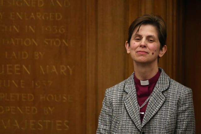 <p>The Right Reverend Libby Lane has said people should choose a service that is right for them in order to watch the historic football match on Sunday </p>