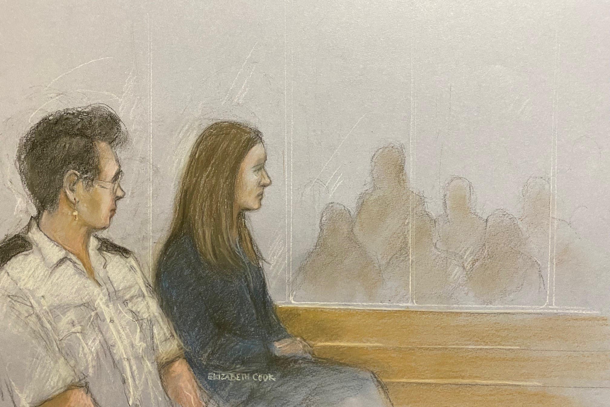 Lucy Letby is facing life behind bars (Elizabeth Cook/PA)