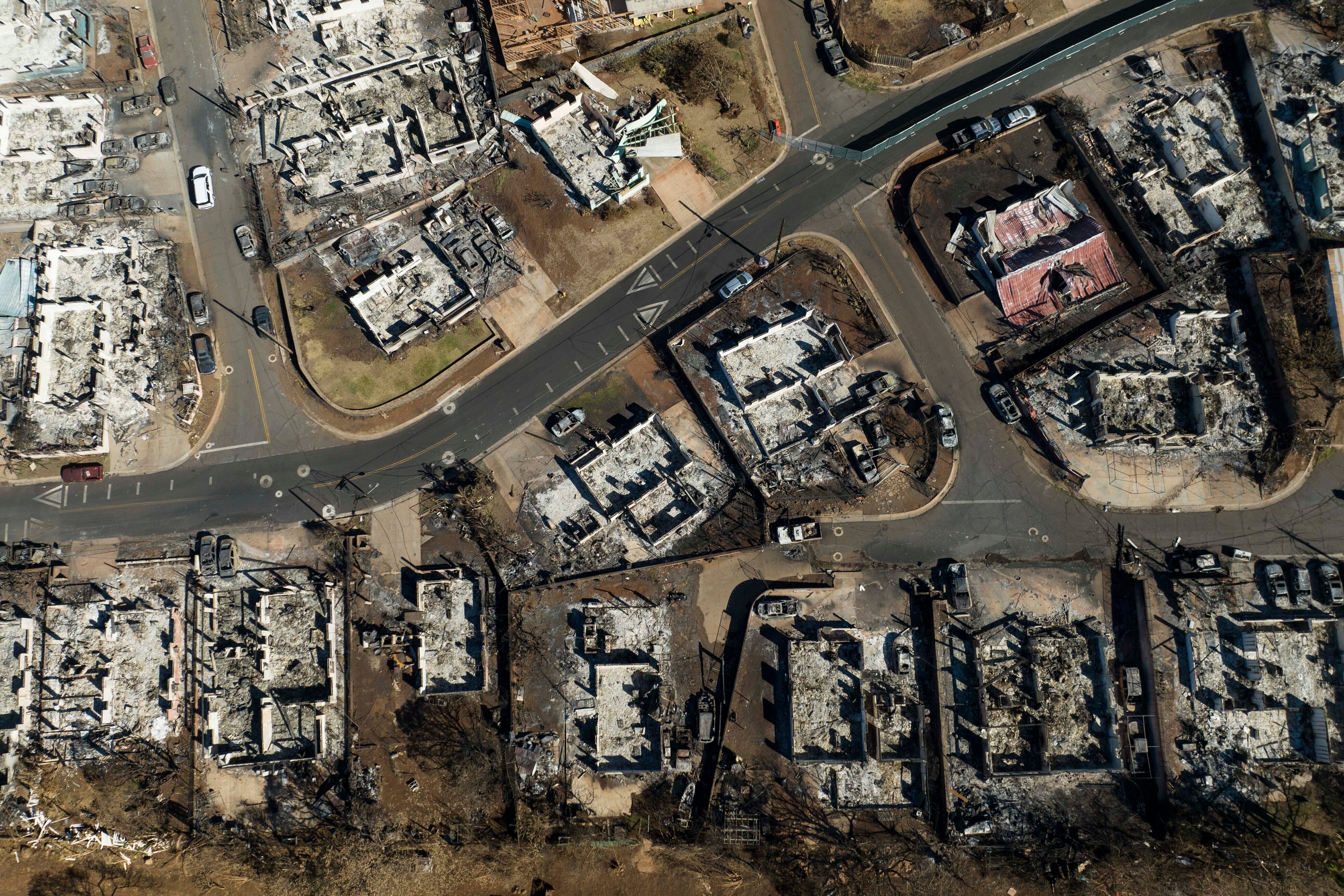 Hawaiian Officers Delayed Request To Divert Water To Firefighters   Hawaii Fires Federal Aid 31165 