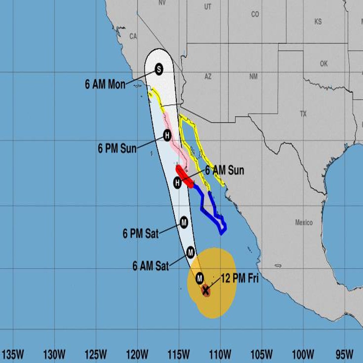 DBacks-Padres cancel Sunday's game ahead of Hurricane Hilary